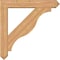 Ekena Millwork Funston Arts and Crafts Smooth Bracket w/ Offset Brace, Western Red Cedar, 7 1/2"W x 44"D x 44"H BKT0806X44X44FST03SWR - alternate 2